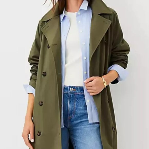 Double Breasted Trench Coat - Picture 3 of 6